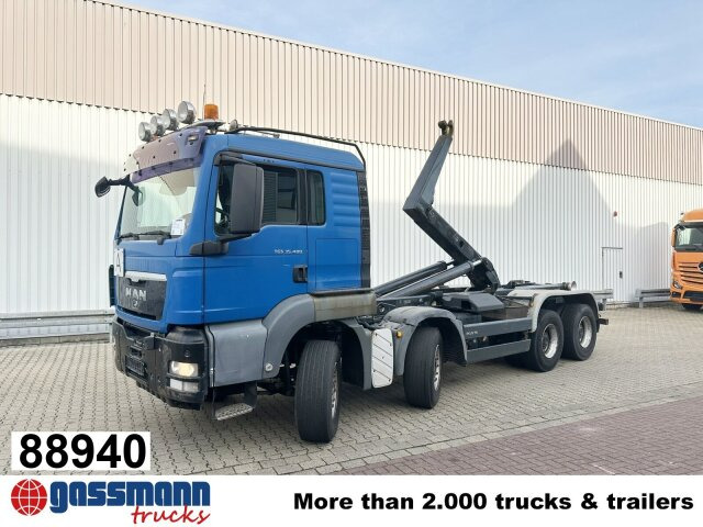 MAN TGS 35.480 8x4 BL - Camion ampliroll: photos 1 MAN TGS 35.480 8x4 BL - Camion ampliroll: photos 1