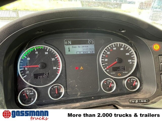 MAN TGS 35.500 8x4-4 BL, Lenk-/Liftachse, Kran HMF - Camion ampliroll, Camion grue: photos 5 MAN TGS 35.500 8x4-4 BL, Lenk-/Liftachse, Kran HMF - Camion ampliroll, Camion grue: photos 5