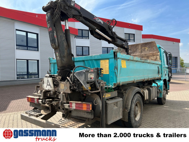 Camion benne, Camion grue Mercedes-Benz Actros 1832 K 4x2 mit Heckkran Hiab XS 099ES-2: photos 10 Camion benne, Camion grue Mercedes-Benz Actros 1832 K 4x2 mit Heckkran Hiab XS 099ES-2: photos 10