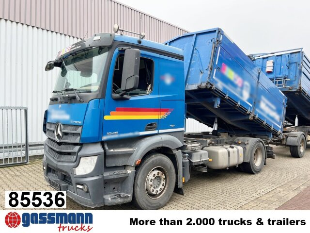 Mercedes-Benz Actros 1848 L 4x2, Retarder, Getreidekipper ca. - Camion benne: photos 1 Mercedes-Benz Actros 1848 L 4x2, Retarder, Getreidekipper ca. - Camion benne: photos 1