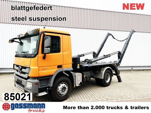 Mercedes-Benz Actros 2141 K 4x2, Tele-Absetzer - Camion multibenne: photos 1 Mercedes-Benz Actros 2141 K 4x2, Tele-Absetzer - Camion multibenne: photos 1