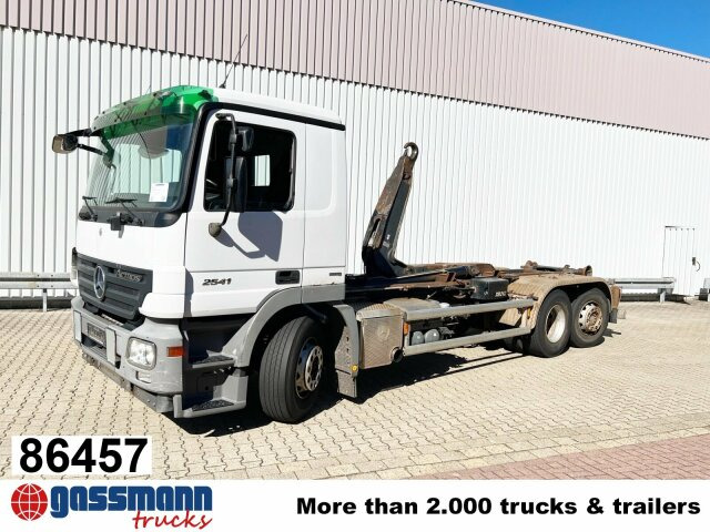Mercedes-Benz Actros 2541 L 6x2/48 Retarder, Lenk-/Liftachse - Camion ampliroll: photos 1 Mercedes-Benz Actros 2541 L 6x2/48 Retarder, Lenk-/Liftachse - Camion ampliroll: photos 1