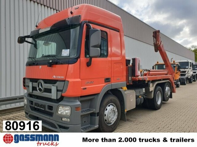 Mercedes-Benz Actros 2544 L 6x2, ADR, Retarder, Lenkachse - Camion multibenne: photos 1 Mercedes-Benz Actros 2544 L 6x2, ADR, Retarder, Lenkachse - Camion multibenne: photos 1