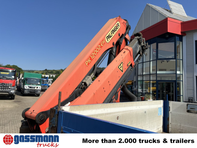 Mercedes-Benz Antos 1836 L 4x2, Glastransporter, Heckkran - Camion plateau, Camion grue: photos 2 Mercedes-Benz Antos 1836 L 4x2, Glastransporter, Heckkran - Camion plateau, Camion grue: photos 2