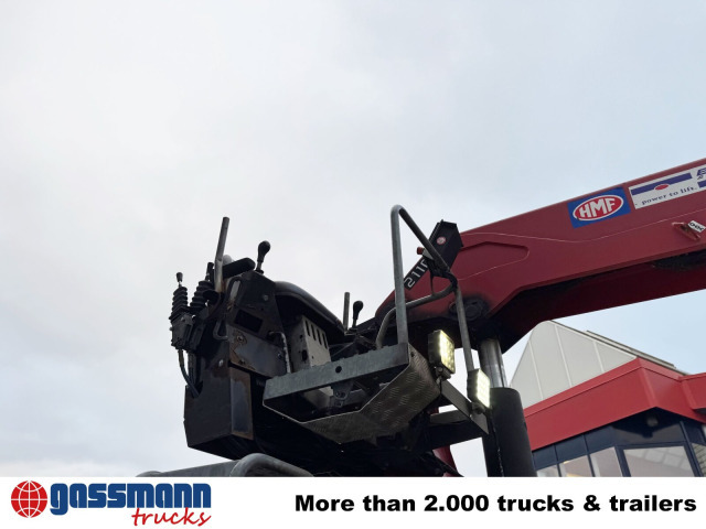 Mercedes-Benz Antos 2540 L 6x2, Lenkachse, HMF 2110-L3 - Camion plateau, Camion grue: photos 2 Mercedes-Benz Antos 2540 L 6x2, Lenkachse, HMF 2110-L3 - Camion plateau, Camion grue: photos 2