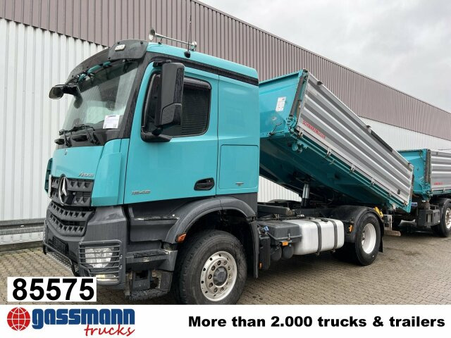 Mercedes-Benz Arocs 1846 LK 4x4 HAD, HydroDrive, Retarder, - Camion benne: photos 1 Mercedes-Benz Arocs 1846 LK 4x4 HAD, HydroDrive, Retarder, - Camion benne: photos 1