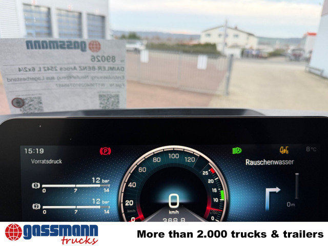 Mercedes-Benz Arocs 2542 L 6x2/4, Vorlauflenk-/liftachse, - Châssis cabine: photos 4 Mercedes-Benz Arocs 2542 L 6x2/4, Vorlauflenk-/liftachse, - Châssis cabine: photos 4