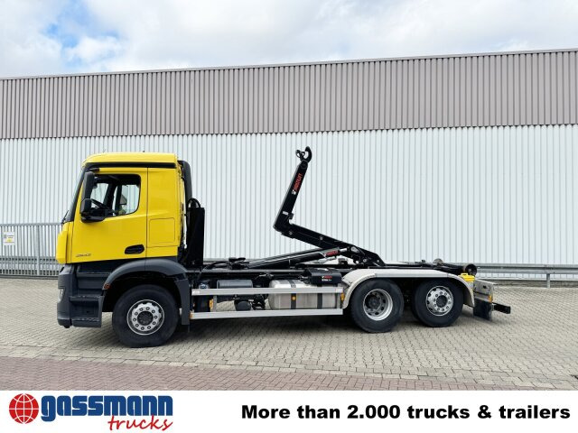 Camion ampliroll neuf Mercedes-Benz Arocs 2642 L 6x2/42, Liftachse, Hiab 21S56 bis: photos 14