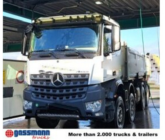 Mercedes-Benz Arocs 3445 K 8x4/4, Meiller Bordmatik links - Camion benne: photos 4 Mercedes-Benz Arocs 3445 K 8x4/4, Meiller Bordmatik links - Camion benne: photos 4