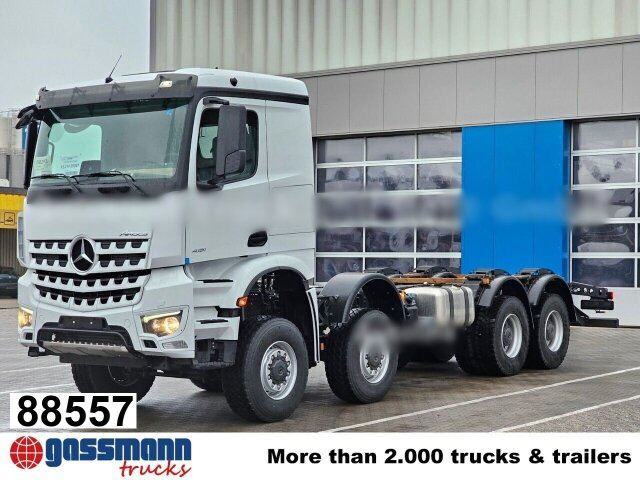 Mercedes-Benz Arocs 4151 AK 8x8/4, Retarder, Navi, - Châssis cabine: photos 1 Mercedes-Benz Arocs 4151 AK 8x8/4, Retarder, Navi, - Châssis cabine: photos 1
