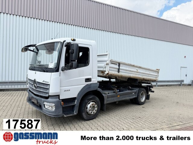 Mercedes-Benz Atego 1223 K 4x2, 2x AHK - Camion benne: photos 1 Mercedes-Benz Atego 1223 K 4x2, 2x AHK - Camion benne: photos 1