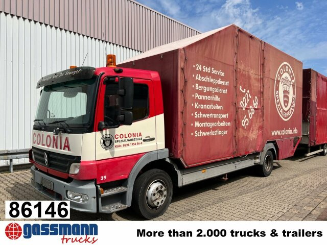 Mercedes-Benz Atego 1223 L 4x2, Kompl. Zug, Lift- & - Camion porte-voitures: photos 1 Mercedes-Benz Atego 1223 L 4x2, Kompl. Zug, Lift- & - Camion porte-voitures: photos 1