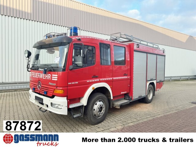 Mercedes-Benz Atego 1328 4x4, 8+1 Sitze, LF 16/12 - Camion de pompier: photos 1 Mercedes-Benz Atego 1328 4x4, 8+1 Sitze, LF 16/12 - Camion de pompier: photos 1