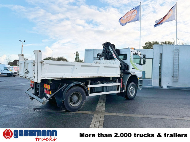 Mercedes-Benz Atego 1823AK 4x4, Kran HIAB, Bordmatik - Camion benne, Camion grue: photos 2 Mercedes-Benz Atego 1823AK 4x4, Kran HIAB, Bordmatik - Camion benne, Camion grue: photos 2