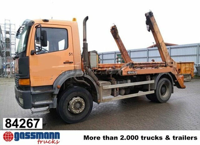 Mercedes-Benz Atego 1828 K 4x2 - Camion multibenne: photos 1 Mercedes-Benz Atego 1828 K 4x2 - Camion multibenne: photos 1