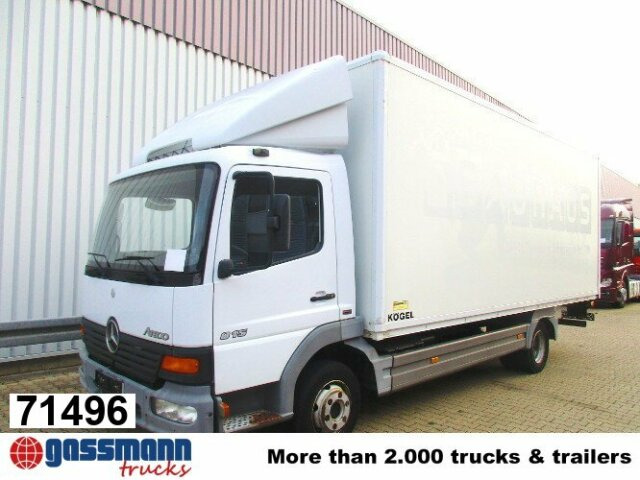 Mercedes-Benz Atego 815 4x2 - Camion fourgon: photos 1 Mercedes-Benz Atego 815 4x2 - Camion fourgon: photos 1