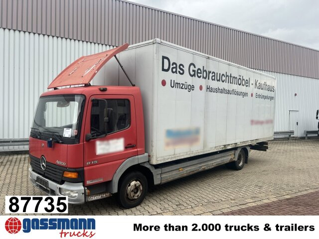 Mercedes-Benz Atego 815L 4x2 - Camion fourgon: photos 1 Mercedes-Benz Atego 815L 4x2 - Camion fourgon: photos 1