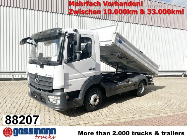 Mercedes-Benz Atego 818 K 4x2, 2x AHK, Meiller-Kipper, - Camion benne: photos 1 Mercedes-Benz Atego 818 K 4x2, 2x AHK, Meiller-Kipper, - Camion benne: photos 1