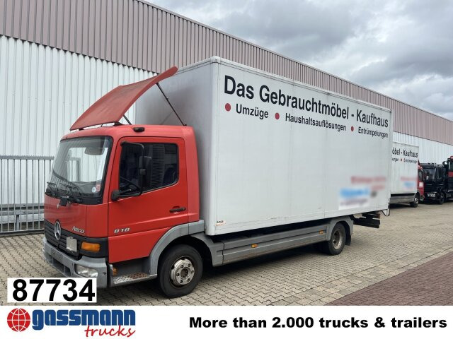 Mercedes-Benz Atego 818L 4x2 - Camion fourgon: photos 1 Mercedes-Benz Atego 818L 4x2 - Camion fourgon: photos 1