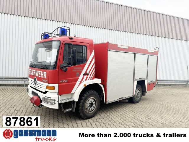 Mercedes-Benz Atego 925 4x4, Seilwinde, Einzelbereifung, - Camion de pompier: photos 1 Mercedes-Benz Atego 925 4x4, Seilwinde, Einzelbereifung, - Camion de pompier: photos 1