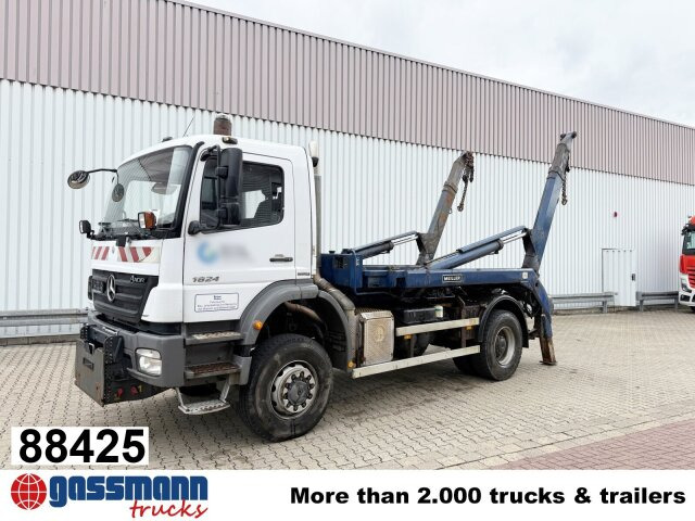 Mercedes-Benz Axor 1824 AK 4x4, Tele-Absetzer, - Camion multibenne: photos 1 Mercedes-Benz Axor 1824 AK 4x4, Tele-Absetzer, - Camion multibenne: photos 1