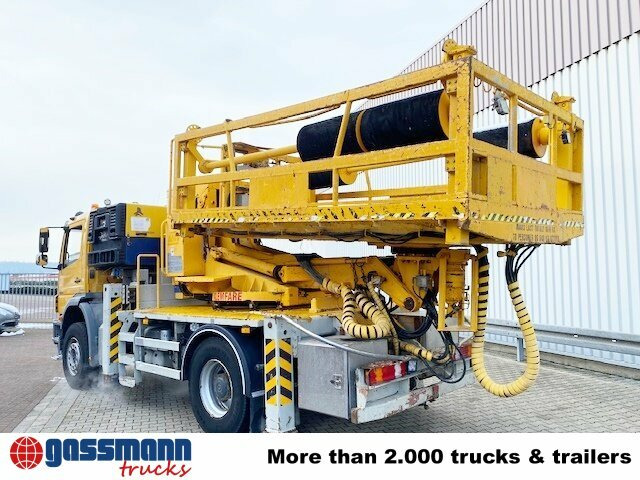 Camion avec nacelle Mercedes-Benz Axor 1824 K 4x2, AMV Hubsteiger + Kompressor,: photos 14