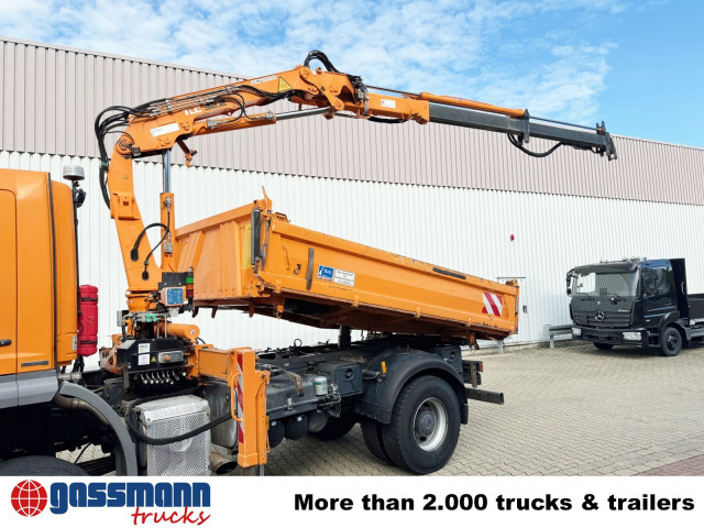 Mercedes-Benz Axor 1833 AK 4x4, Winterdienstausstattung, Kran - Camion benne, Camion grue: photos 3 Mercedes-Benz Axor 1833 AK 4x4, Winterdienstausstattung, Kran - Camion benne, Camion grue: photos 3