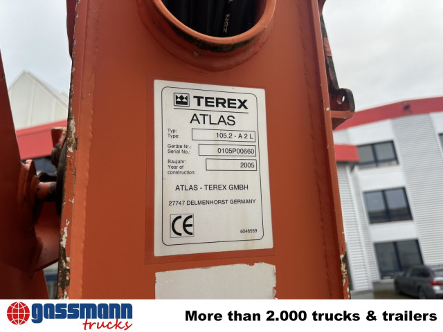 Mercedes-Benz Axor 1833 AK 4x4 mit Heckkran Atlas 105.2-A2L - Camion benne, Camion grue: photos 2 Mercedes-Benz Axor 1833 AK 4x4 mit Heckkran Atlas 105.2-A2L - Camion benne, Camion grue: photos 2