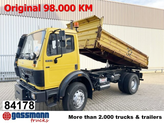 Mercedes-Benz SK 1722 AK 4x4 - Camion benne: photos 1 Mercedes-Benz SK 1722 AK 4x4 - Camion benne: photos 1