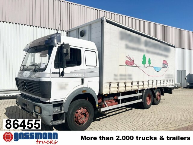 Mercedes-Benz SK 2435 L 6x2, V8, Spülbohrwagen - Camion fourgon: photos 1 Mercedes-Benz SK 2435 L 6x2, V8, Spülbohrwagen - Camion fourgon: photos 1