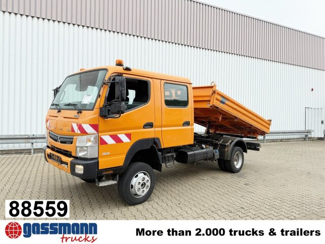 Mitsubishi Fuso 6C18D 4x4 Doka - Camion benne: photos 1 Mitsubishi Fuso 6C18D 4x4 Doka - Camion benne: photos 1