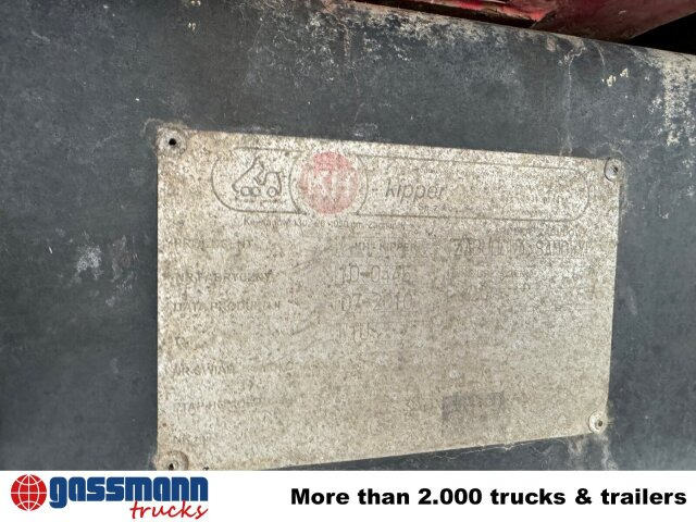 Muldenkippaufbau ca. 16m³ - Benne pour poids lourds: photos 5 Muldenkippaufbau ca. 16m³ - Benne pour poids lourds: photos 5