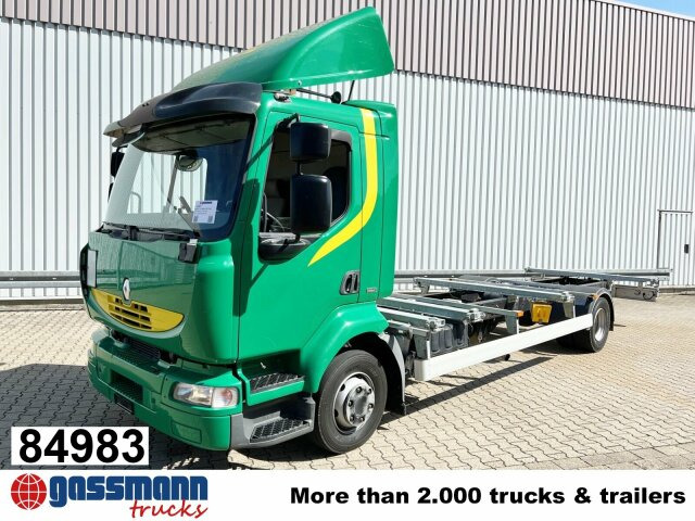 Renault Midlum 220.12 4x2, BDF verschiedene Größen - Camion porte-conteneur/ Caisse mobile: photos 1 Renault Midlum 220.12 4x2, BDF verschiedene Größen - Camion porte-conteneur/ Caisse mobile: photos 1
