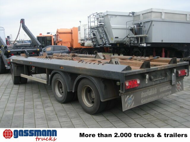 SKELMSK ASM PA24, 2x Anh. f. Absetzcontainer - Remorque ampliroll/ Multibenne: photos 3 SKELMSK ASM PA24, 2x Anh. f. Absetzcontainer - Remorque ampliroll/ Multibenne: photos 3