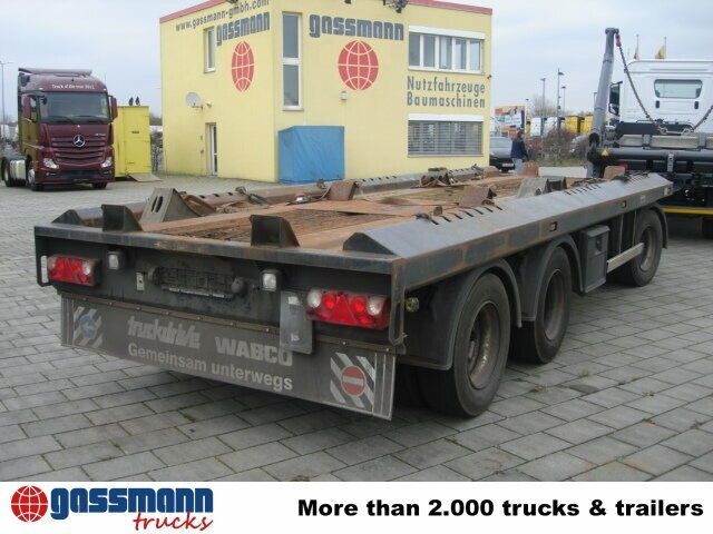 SKELMSK ASM PA24, 2x Anh. f. Absetzcontainer - Remorque ampliroll/ Multibenne: photos 2 SKELMSK ASM PA24, 2x Anh. f. Absetzcontainer - Remorque ampliroll/ Multibenne: photos 2