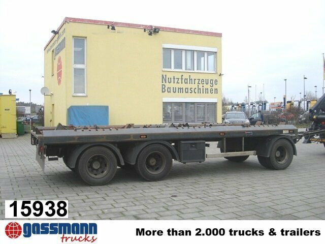 SKELMSK ASM PA24, 2x Anh. f. Absetzcontainer - Remorque ampliroll/ Multibenne: photos 1 SKELMSK ASM PA24, 2x Anh. f. Absetzcontainer - Remorque ampliroll/ Multibenne: photos 1