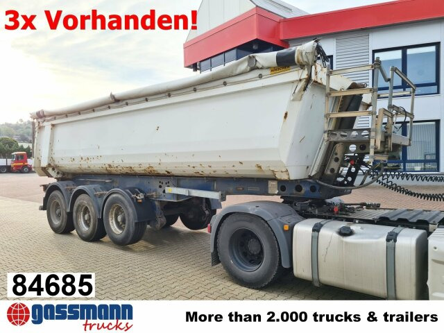 Schmitz Cargobull SKI 24 SL 7.2, Stahlmulde ca. 24m³, Liftachse - Semi-remorque benne: photos 1 Schmitz Cargobull SKI 24 SL 7.2, Stahlmulde ca. 24m³, Liftachse - Semi-remorque benne: photos 1