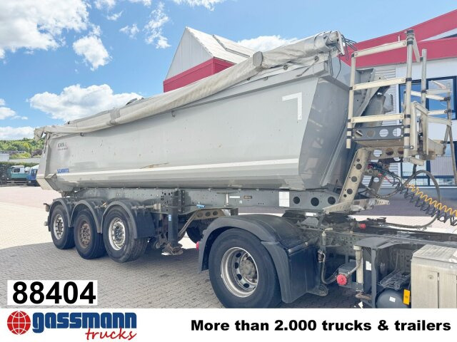 Schmitz Cargobull SKI 24 SL 7.2, Stahlmulde ca. 24m³, Liftachse - Semi-remorque benne: photos 1 Schmitz Cargobull SKI 24 SL 7.2, Stahlmulde ca. 24m³, Liftachse - Semi-remorque benne: photos 1
