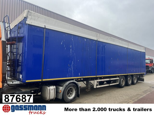 Kraker CF 200 Schubbodenauflieger, ca. 92m³ - Semi-remorque: photos 1 Kraker CF 200 Schubbodenauflieger, ca. 92m³ - Semi-remorque: photos 1