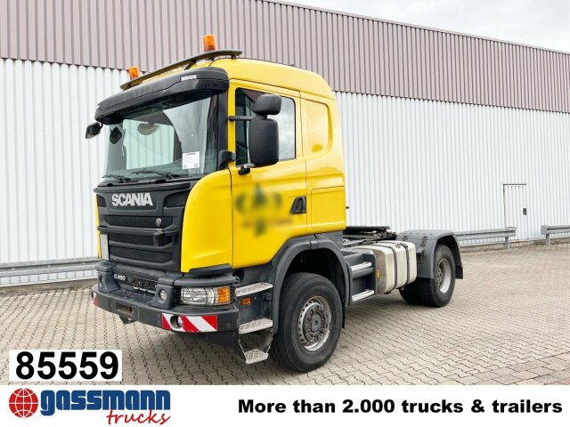 Scania G450 CA 4x4, Kipphydraulik - Tracteur routier: photos 1 Scania G450 CA 4x4, Kipphydraulik - Tracteur routier: photos 1