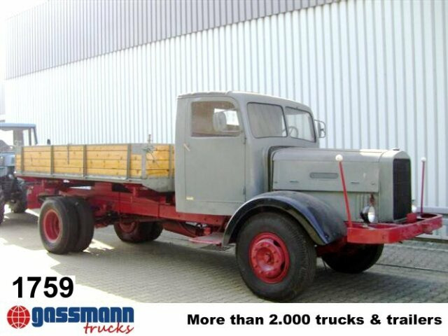 VEB BARKAS WERKE Vomag Typ H6 Oldtimer - Camion plateau: photos 1 VEB BARKAS WERKE Vomag Typ H6 Oldtimer - Camion plateau: photos 1