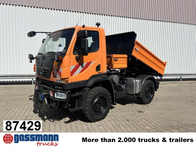 Unimog U 20 U405/70 4x4, Kipper, Winterdienstplatte - Véhicule utilitaire: photos 1 Unimog U 20 U405/70 4x4, Kipper, Winterdienstplatte - Véhicule utilitaire: photos 1