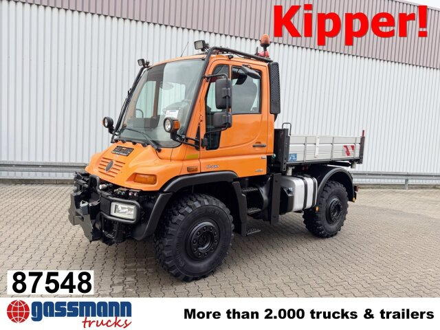Unimog U 400 405/12 4x4, Kipper, Kommunalhydraulik, - Véhicule utilitaire: photos 1 Unimog U 400 405/12 4x4, Kipper, Kommunalhydraulik, - Véhicule utilitaire: photos 1