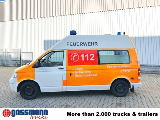 Volkswagen T5 2.5 TDI 4x2, Krankenwagen - Ambulance: photos 4 Volkswagen T5 2.5 TDI 4x2, Krankenwagen - Ambulance: photos 4