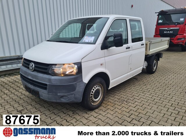 Volkswagen T5 Doka 4x2, 2.0 ltr. TDI Pritsche - Utilitaire plateau, Utilitaire double cabine: photos 1 Volkswagen T5 Doka 4x2, 2.0 ltr. TDI Pritsche - Utilitaire plateau, Utilitaire double cabine: photos 1