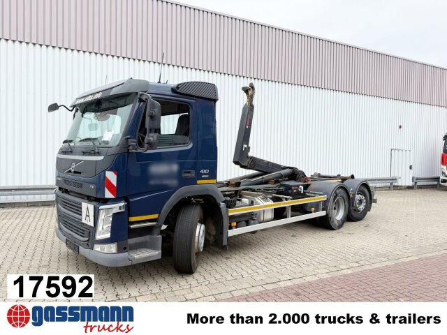 Volvo FM 410 6x2, Lenk-/Liftachse - Camion ampliroll: photos 1 Volvo FM 410 6x2, Lenk-/Liftachse - Camion ampliroll: photos 1