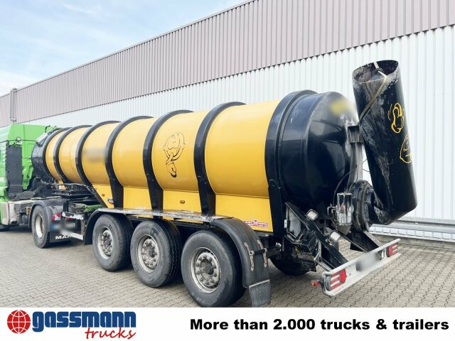 Semi-remorque citerne Wellmeyer, STF 35/89 TA AL, ca. 25 cbm, ALU,: photos 9