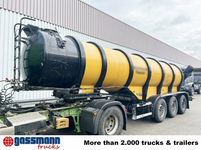 Semi-remorque citerne Wellmeyer, STF 35/89 TA AL, ca. 25 cbm, ALU,: photos 8