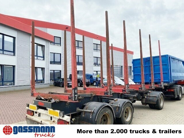 Remorque grumier pour transport de bois ZASLAW D-36657 Holzanhänger: photos 10 Remorque grumier pour transport de bois ZASLAW D-36657 Holzanhänger: photos 10