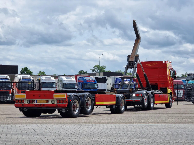 DAF XF 440 SpaceCab 6x2*4 - VDL Hooklift 21T + GS Meppel trailer 2004 - Camion - système de câble: photos 5 DAF XF 440 SpaceCab 6x2*4 - VDL Hooklift 21T + GS Meppel trailer 2004 - Camion - système de câble: photos 5